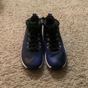 Nike basketball shoes only worn on the court